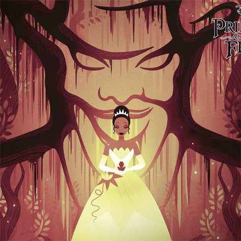 Disney Princess and The Frog Tiana and Dr. Facilier Dell Inspiron Skin